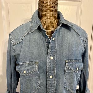 Aritzia , Golden by TNA , Denim Shirt , Sz XS